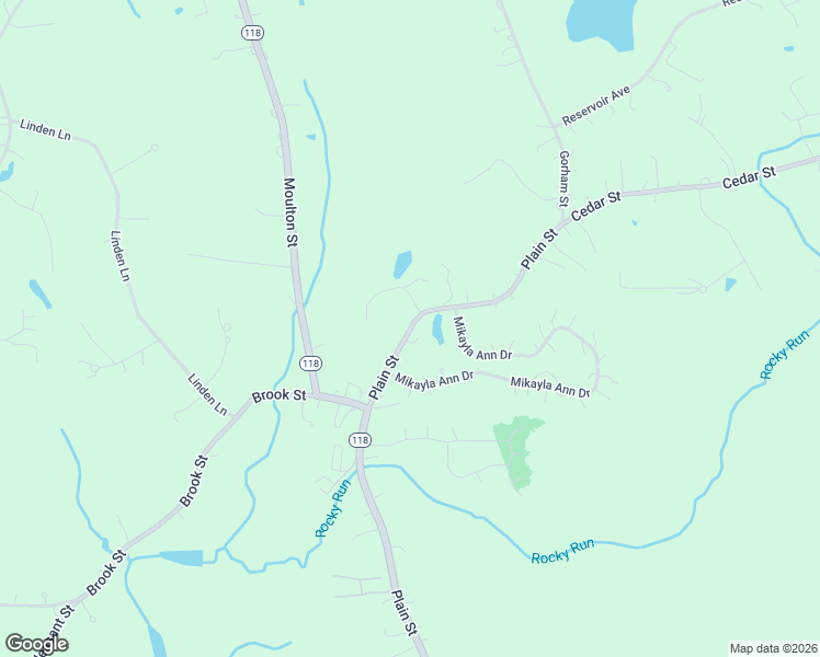 map of restaurants, bars, coffee shops, grocery stores, and more near 139 Plain Street in Rehoboth