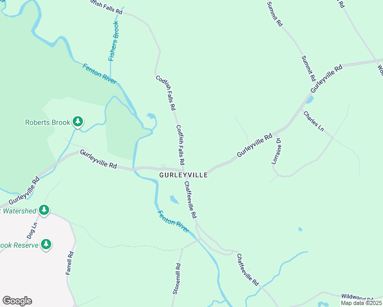 map of restaurants, bars, coffee shops, grocery stores, and more near 10 Codfish Falls Road in Mansfield