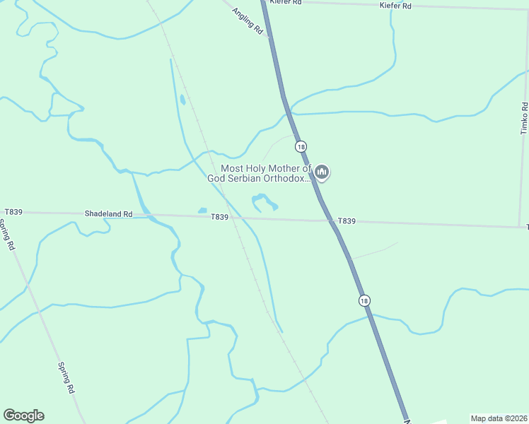 map of restaurants, bars, coffee shops, grocery stores, and more near 28230 Shadeland Road in Springboro