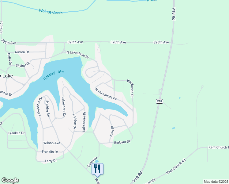 map of restaurants, bars, coffee shops, grocery stores, and more near 6226 Korns Drive in Brooklyn