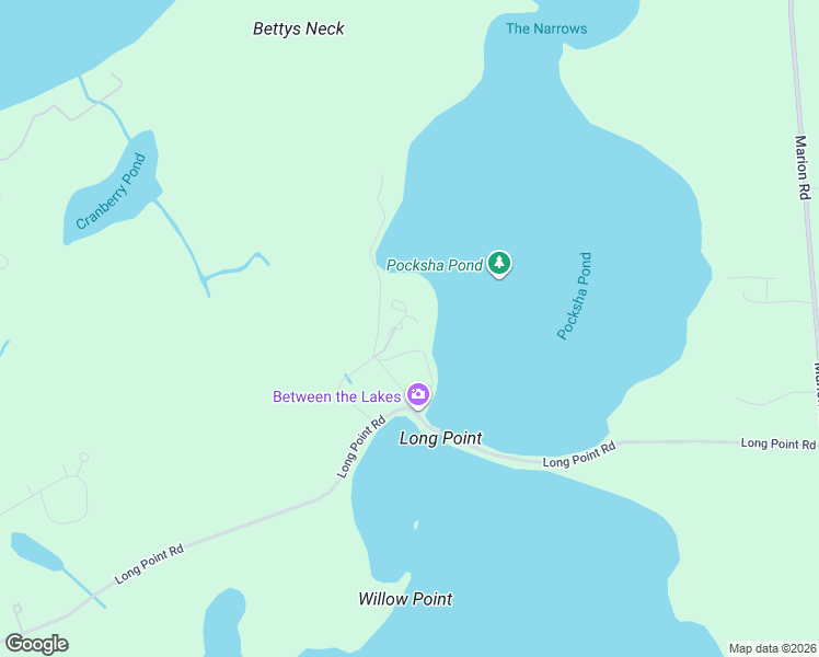 map of restaurants, bars, coffee shops, grocery stores, and more near 57 Long Point Road in Lakeville