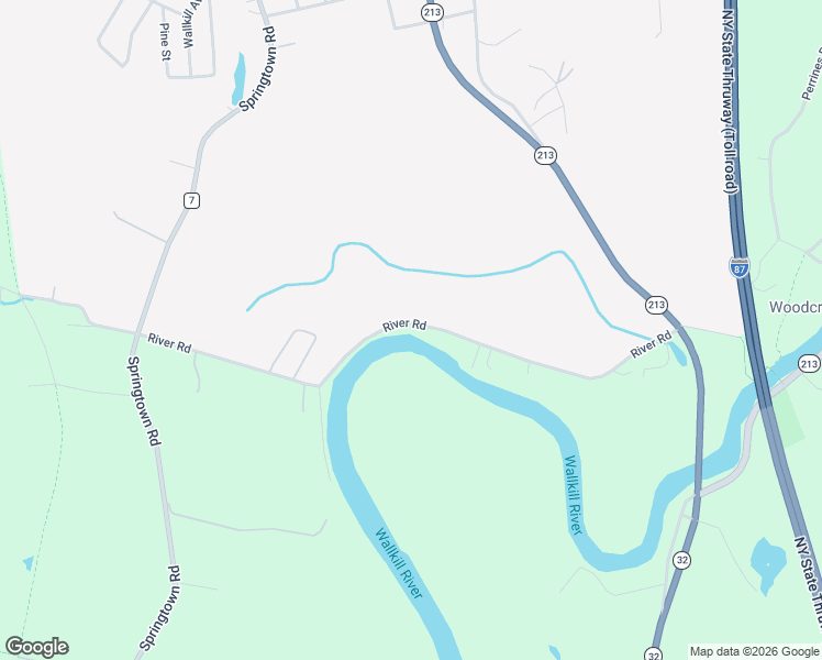map of restaurants, bars, coffee shops, grocery stores, and more near 93 River Road in New Paltz