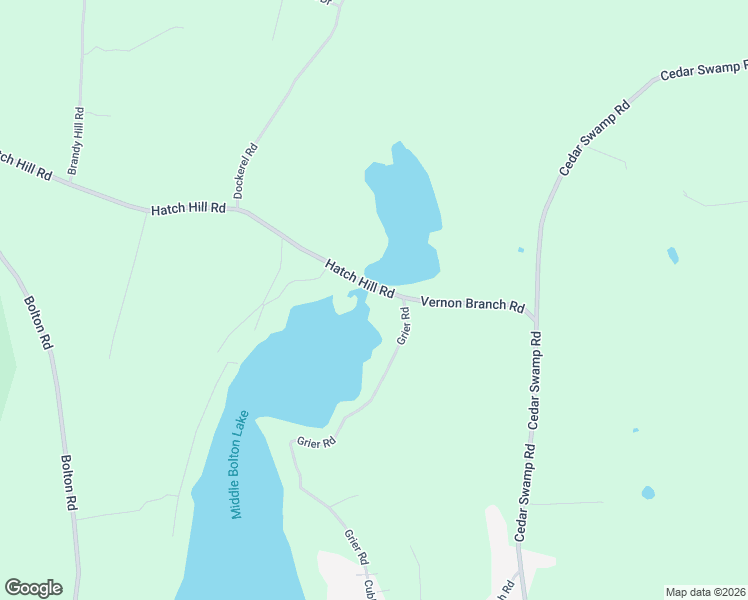 map of restaurants, bars, coffee shops, grocery stores, and more near 268 Hatch Hill Road in Vernon