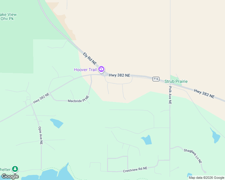 map of restaurants, bars, coffee shops, grocery stores, and more near 4007 Highway 382 Northeast in Solon