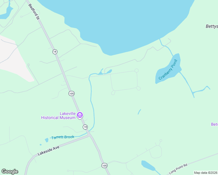 map of restaurants, bars, coffee shops, grocery stores, and more near 39 Nachaomet Road in Lakeville