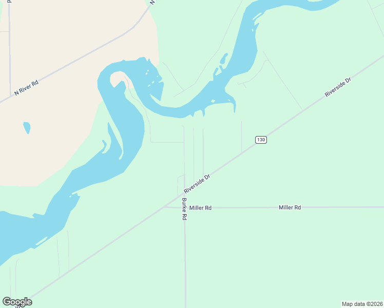map of restaurants, bars, coffee shops, grocery stores, and more near 13068 Riverside Drive in Constantine