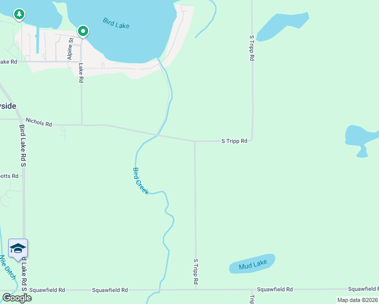 map of restaurants, bars, coffee shops, grocery stores, and more near 7300-7998 South Tripp Road in Osseo