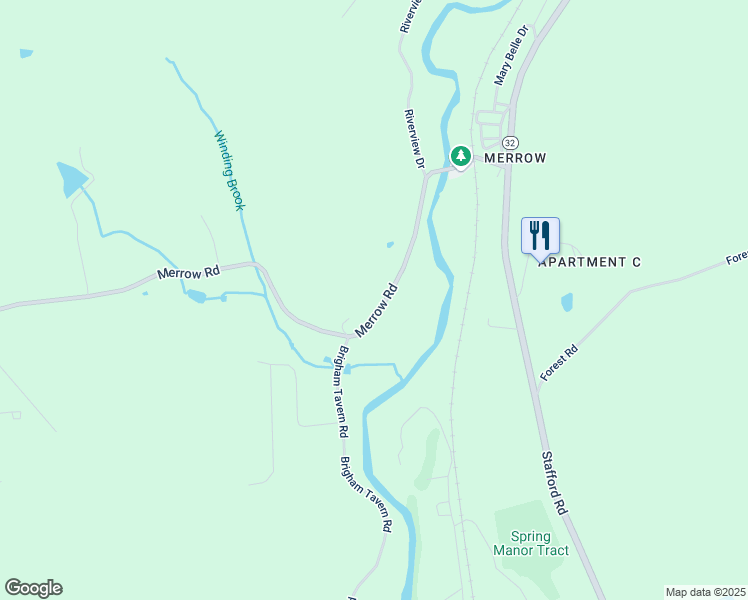 map of restaurants, bars, coffee shops, grocery stores, and more near 210 Merrow Road in Coventry