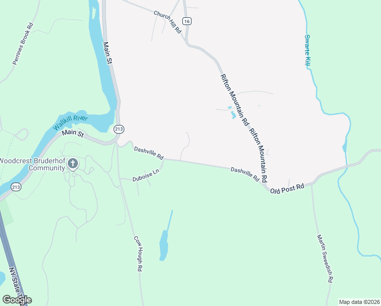 map of restaurants, bars, coffee shops, grocery stores, and more near 71 Dashville Road in Rifton