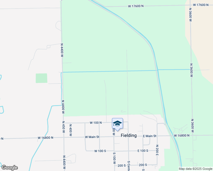 map of restaurants, bars, coffee shops, grocery stores, and more near 330 North 140 West in Fielding