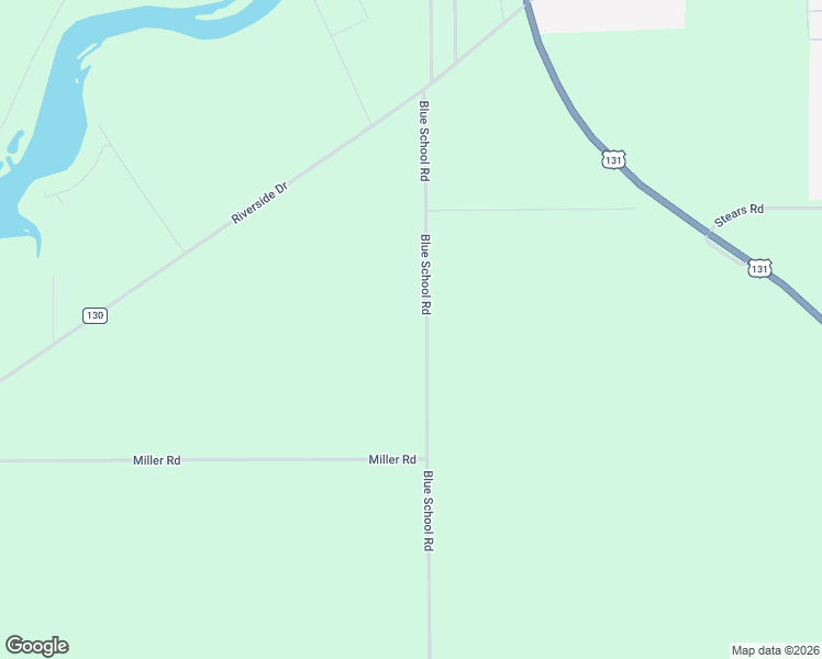 map of restaurants, bars, coffee shops, grocery stores, and more near 67268 Blue School Road in Constantine