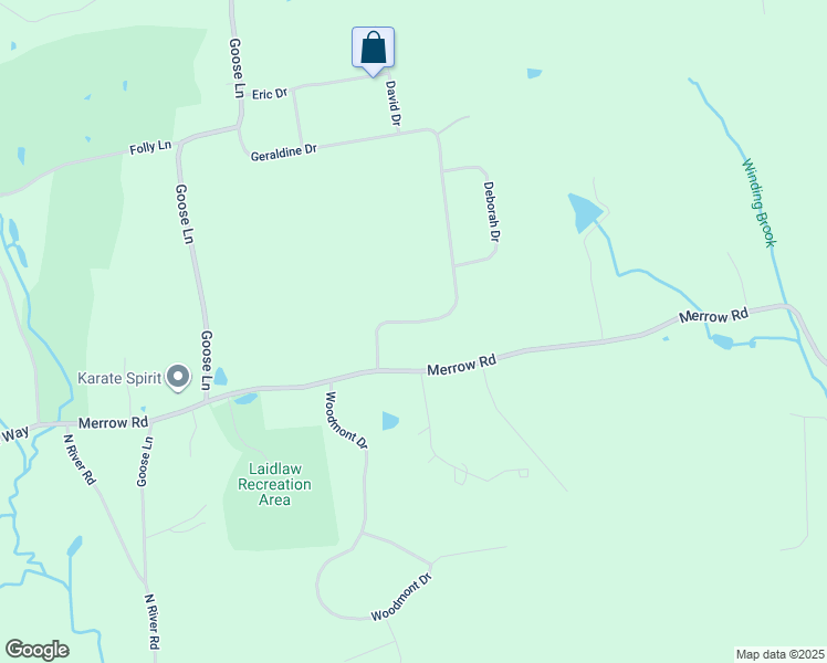 map of restaurants, bars, coffee shops, grocery stores, and more near 467 Geraldine Drive in Coventry