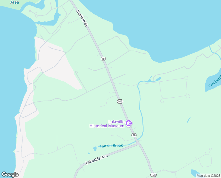 map of restaurants, bars, coffee shops, grocery stores, and more near 424 Bedford Street in Lakeville
