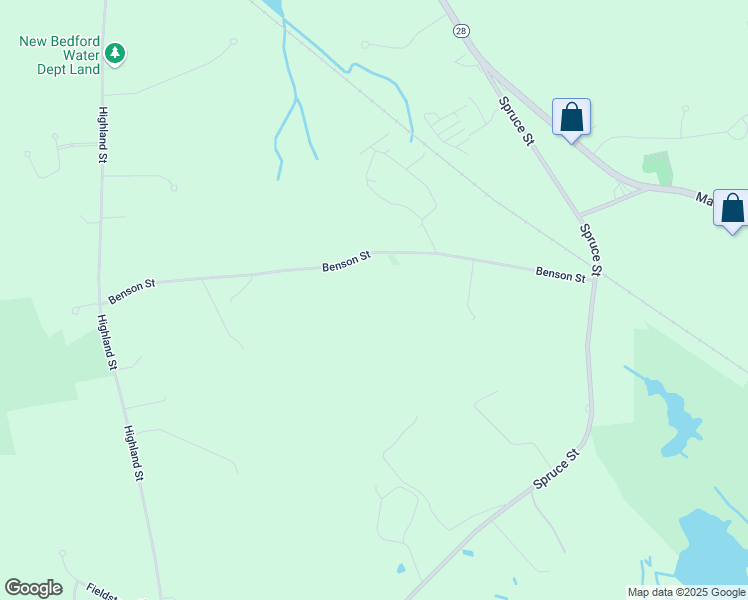 map of restaurants, bars, coffee shops, grocery stores, and more near 49 Benson Street in Middleborough