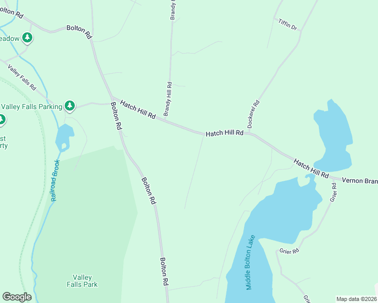 map of restaurants, bars, coffee shops, grocery stores, and more near 88 Hatch Hill Road in Vernon