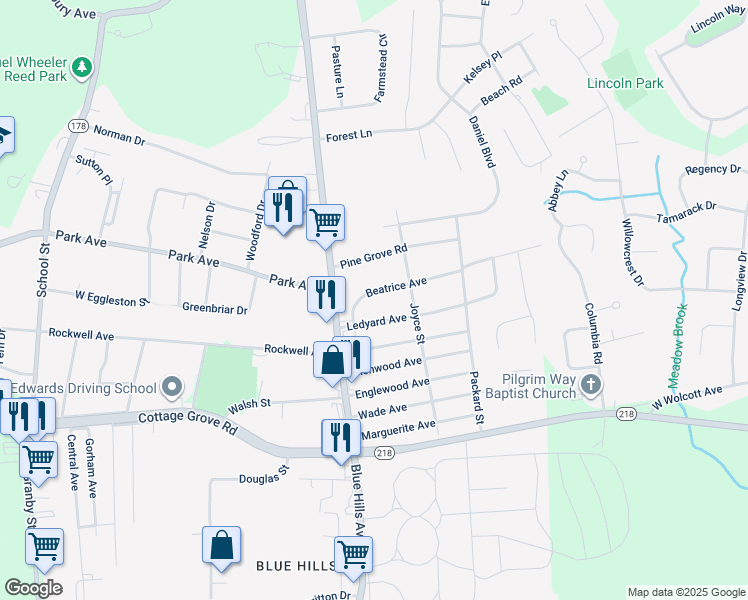 8 Beatrice Avenue, Bloomfield CT Walk Score