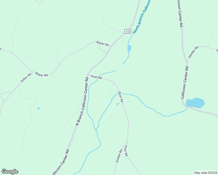 map of restaurants, bars, coffee shops, grocery stores, and more near 14 Ryan Road in North Branch