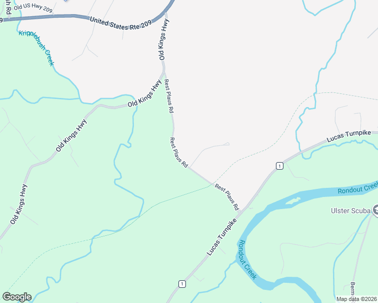 map of restaurants, bars, coffee shops, grocery stores, and more near 11 Crestview Ridge Pvt Road in High Falls