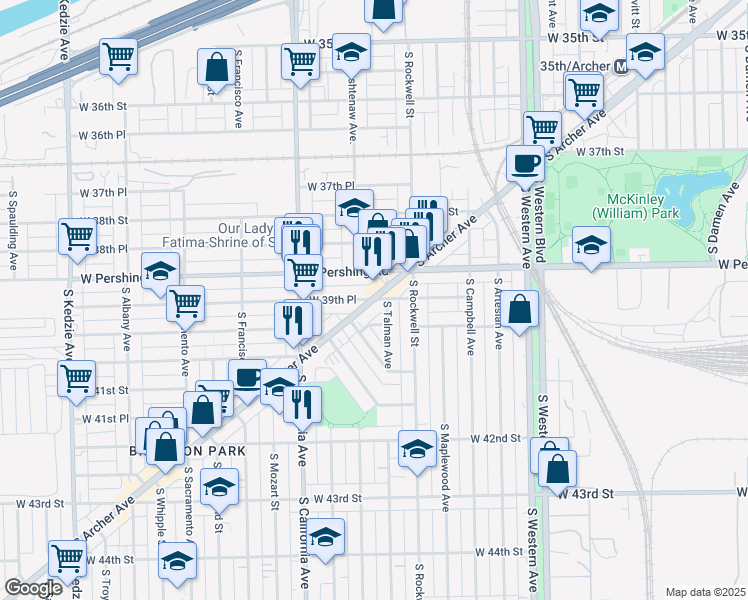 S Archer Ave & W 39th Pl, Chicago IL Walk Score