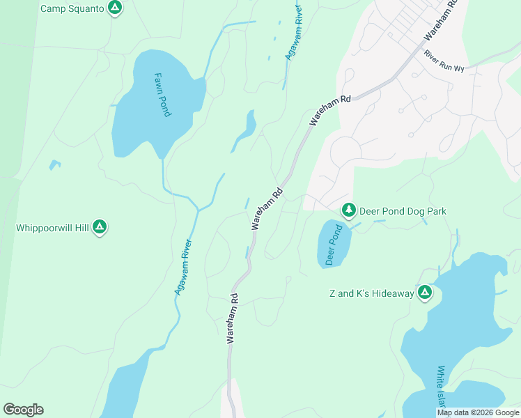 map of restaurants, bars, coffee shops, grocery stores, and more near 409 Wareham Road in Plymouth