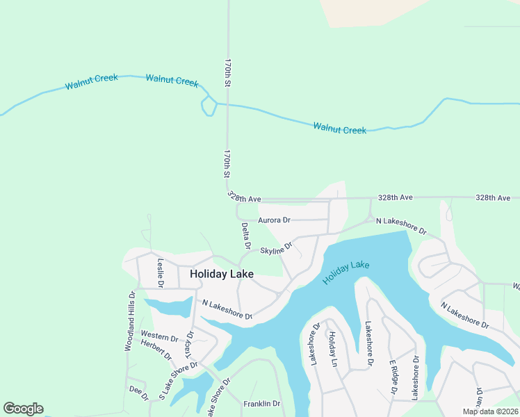 map of restaurants, bars, coffee shops, grocery stores, and more near Aurora Drive in Brooklyn