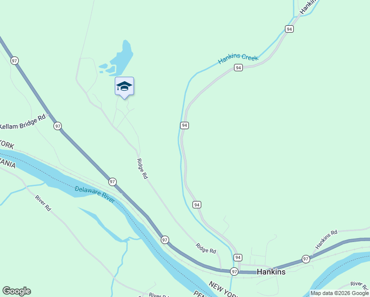 map of restaurants, bars, coffee shops, grocery stores, and more near 136 County Road 95 in Fremont Center