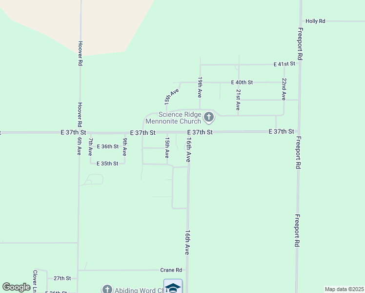 map of restaurants, bars, coffee shops, grocery stores, and more near 3601 16th Avenue in Sterling