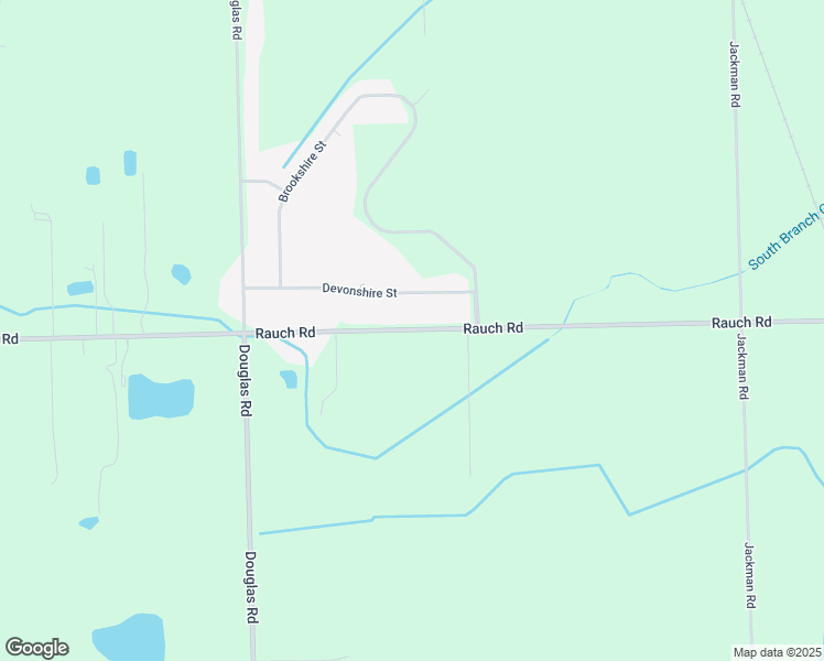 map of restaurants, bars, coffee shops, grocery stores, and more near 2221 Rauch Road in Temperance