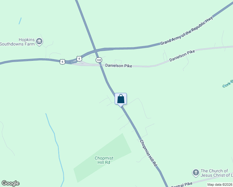 map of restaurants, bars, coffee shops, grocery stores, and more near 1252 Chopmist Hill Road in Scituate