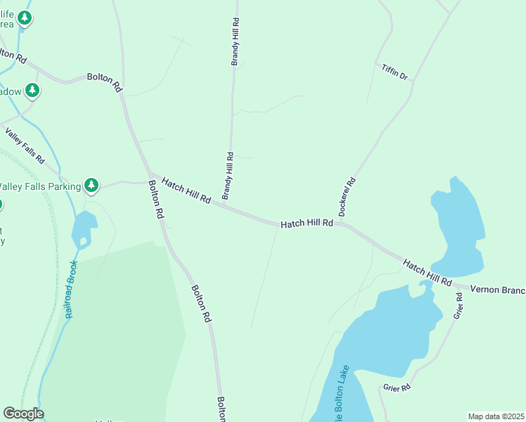 map of restaurants, bars, coffee shops, grocery stores, and more near 87 Hatch Hill Road in Vernon