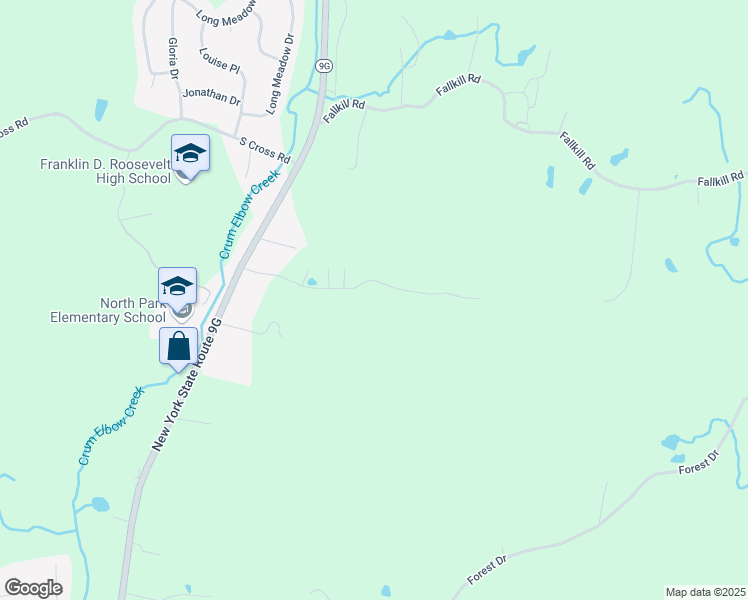 map of restaurants, bars, coffee shops, grocery stores, and more near 60 Partridge Hill Road in Hyde Park