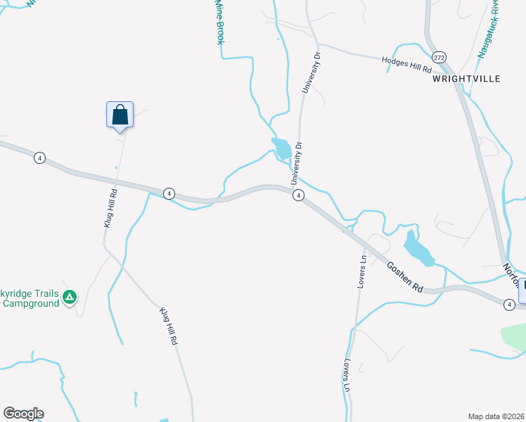 map of restaurants, bars, coffee shops, grocery stores, and more near 669 Goshen Road in Torrington