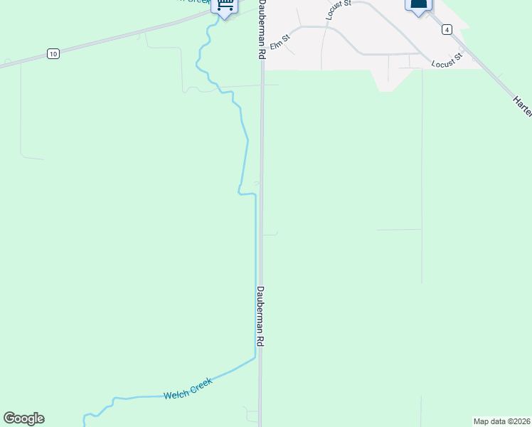 map of restaurants, bars, coffee shops, grocery stores, and more near 2S919 Dauberman Road in Elburn