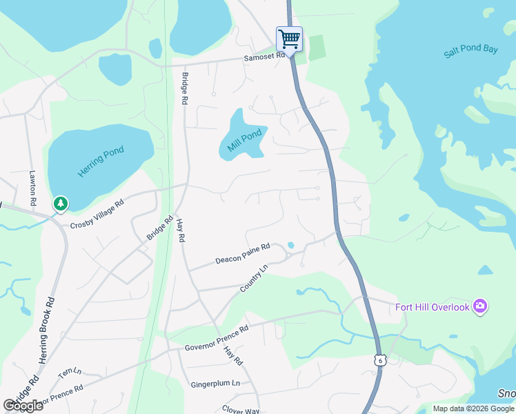 map of restaurants, bars, coffee shops, grocery stores, and more near 95 Lombard Lane in Eastham