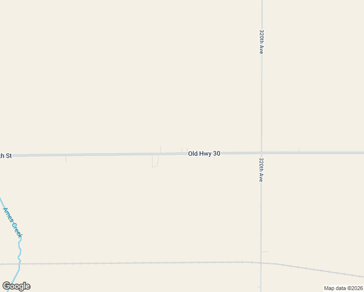map of restaurants, bars, coffee shops, grocery stores, and more near 3160-3166 Old Highway 30 in DeWitt