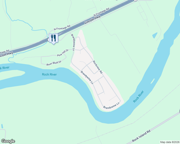 map of restaurants, bars, coffee shops, grocery stores, and more near 459 Sir Lawrence Drive in Dixon