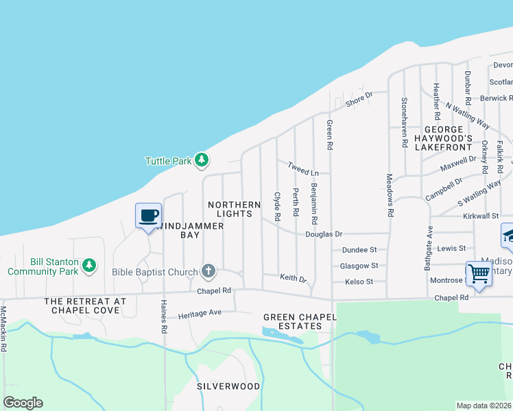 map of restaurants, bars, coffee shops, grocery stores, and more near 1885 Sandgate Road in Madison