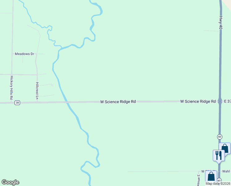 map of restaurants, bars, coffee shops, grocery stores, and more near 1306 West Science Ridge Road in Sterling