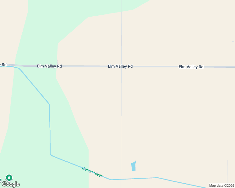 map of restaurants, bars, coffee shops, grocery stores, and more near 2524 Elm Valley Road in Galien