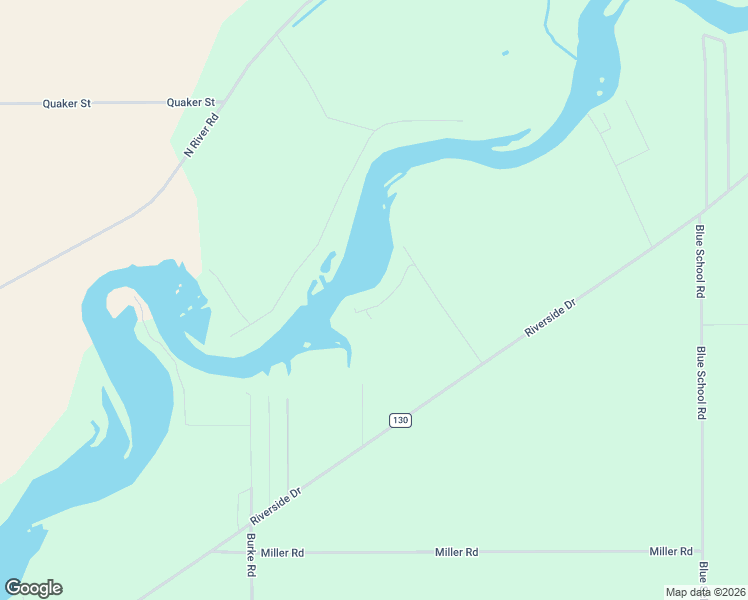 map of restaurants, bars, coffee shops, grocery stores, and more near 13488 Riverside Drive in Constantine