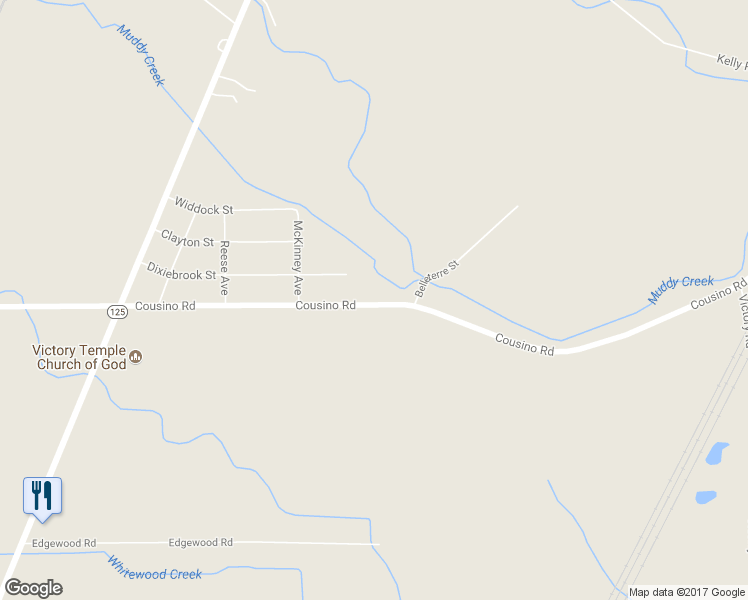 map of restaurants, bars, coffee shops, grocery stores, and more near 3346 Cousino Road in Erie