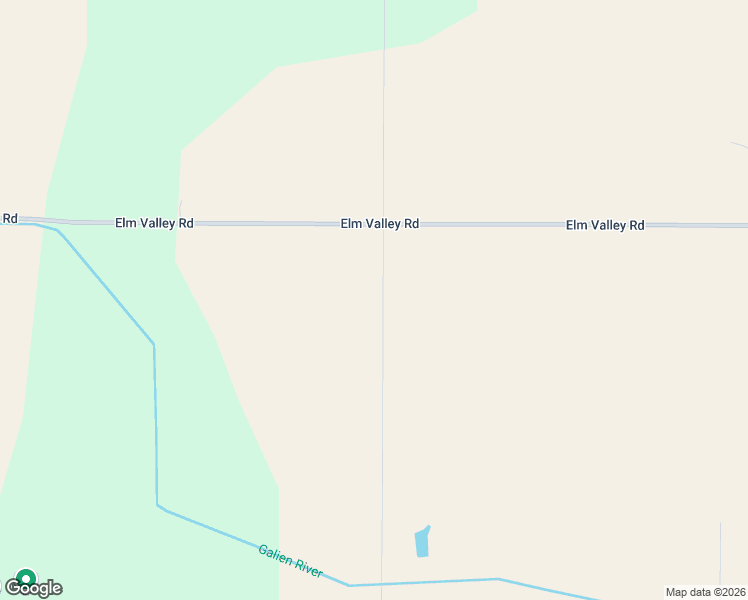 map of restaurants, bars, coffee shops, grocery stores, and more near 2524 Elm Valley Road in Galien