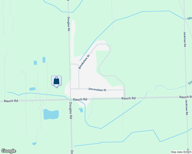 map of restaurants, bars, coffee shops, grocery stores, and more near 11669 Robinshire Street in Temperance