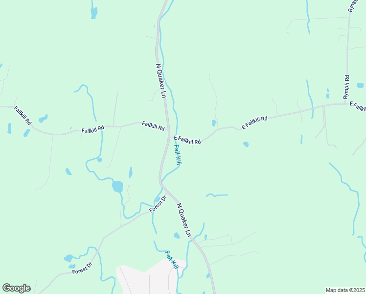 map of restaurants, bars, coffee shops, grocery stores, and more near 125 East Fallkill Road in Hyde Park