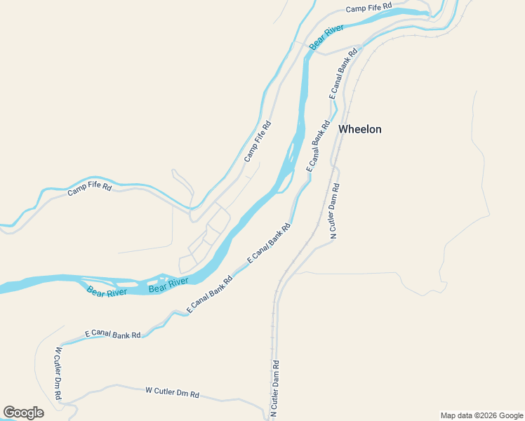 map of restaurants, bars, coffee shops, grocery stores, and more near 1905 Camp Fife Road in Collinston