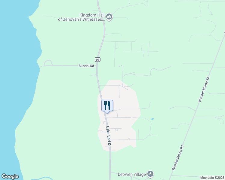 map of restaurants, bars, coffee shops, grocery stores, and more near 145 Boyds Way in Crescent City