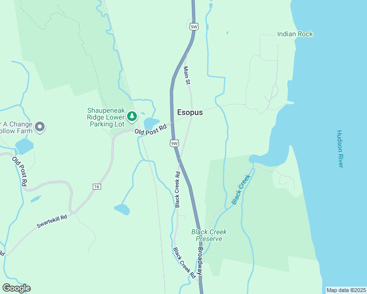 map of restaurants, bars, coffee shops, grocery stores, and more near 30 Main Street Esopus in Esopus