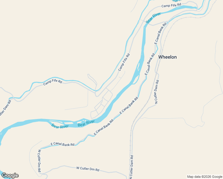 map of restaurants, bars, coffee shops, grocery stores, and more near 1905 Camp Fife Road in Collinston