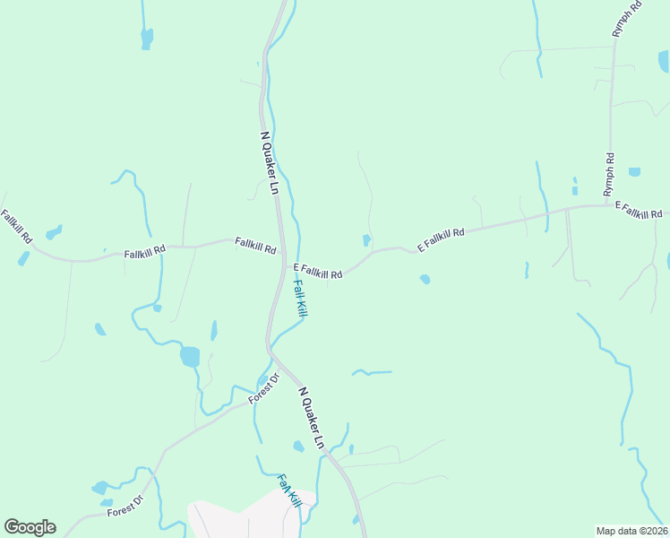 map of restaurants, bars, coffee shops, grocery stores, and more near 129 East Fallkill Road in Hyde Park