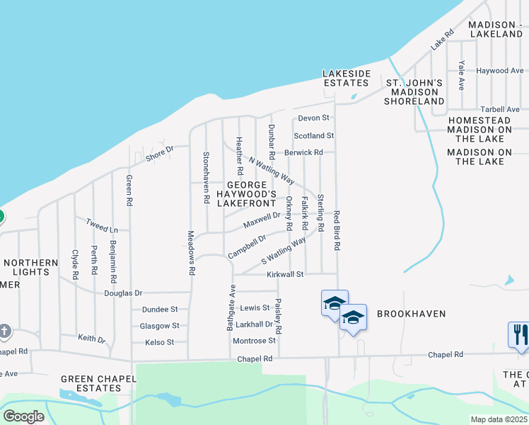 map of restaurants, bars, coffee shops, grocery stores, and more near 6213 Maxwell Drive in Madison